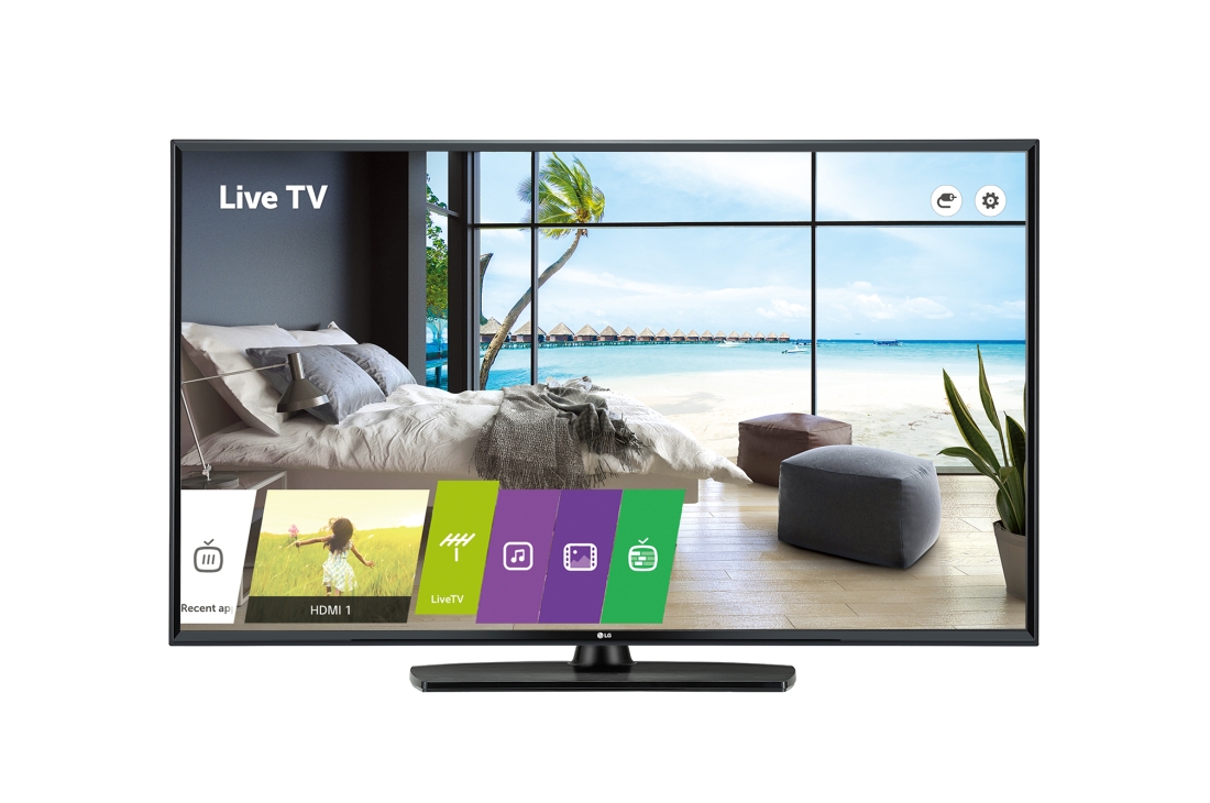 Televizor LED LG Smart TV 55UU661H Mod Hotel 139cm 4K Ultra HD Negru
