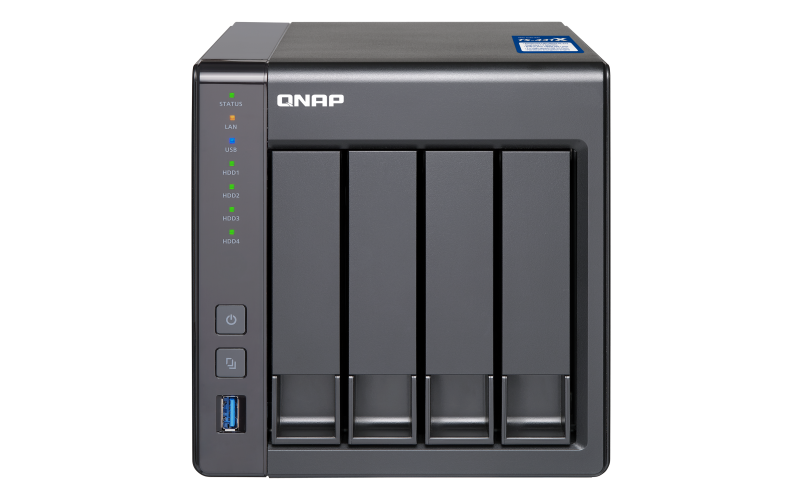 NAS Qnap TS-431X-8G 2xGigabit 4-bay 8GB RAM fara HDD-uri