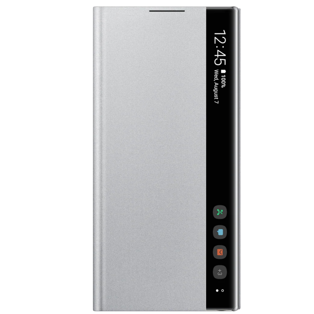 Husa Clear View Cover Samsung EF-ZN970 pentru Galaxy Note 10 (N970) Silver