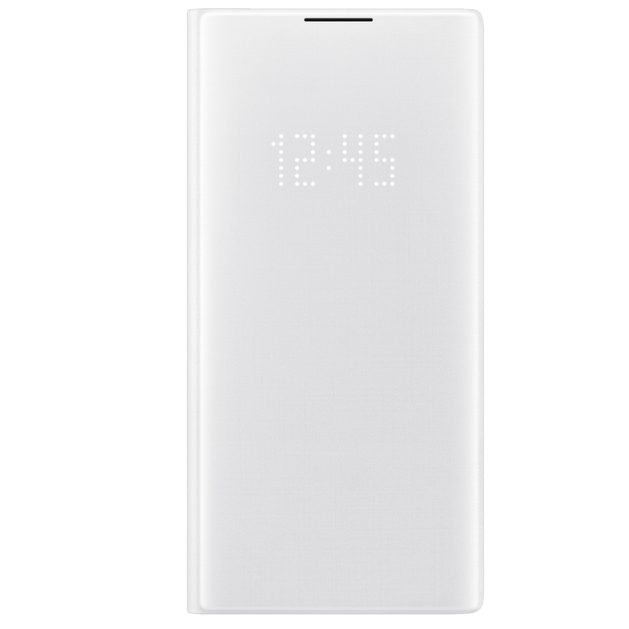 Husa LED View Cover Samsung EF-NN975 pentru Galaxy Note 10 Plus (N975) White