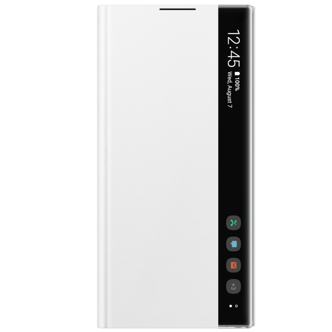Husa Clear View Cover Samsung EF-ZN975 pentru Galaxy Note 10 Plus (N975) White
