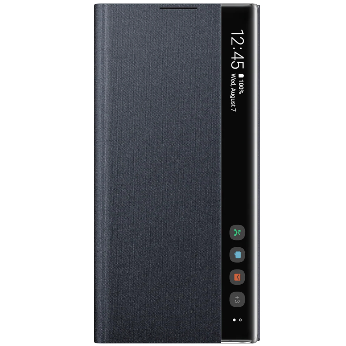 Husa Clear View Cover Samsung EF-ZN975 pentru Galaxy Note 10 Plus (N975) Black