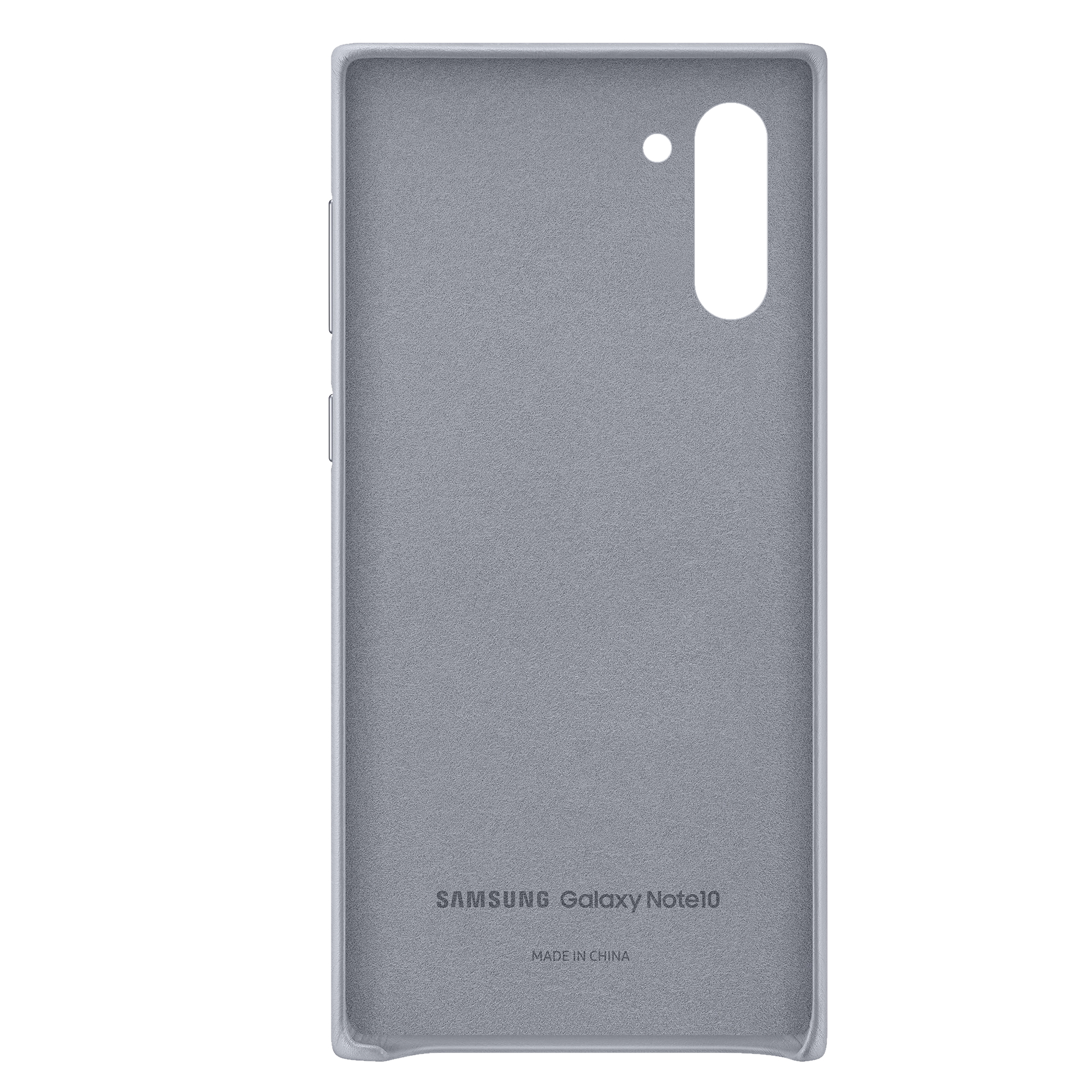Capac protectie spate Samsung Leather Cover EF-VN970 pentru Galaxy Note 10 (N970) Grey