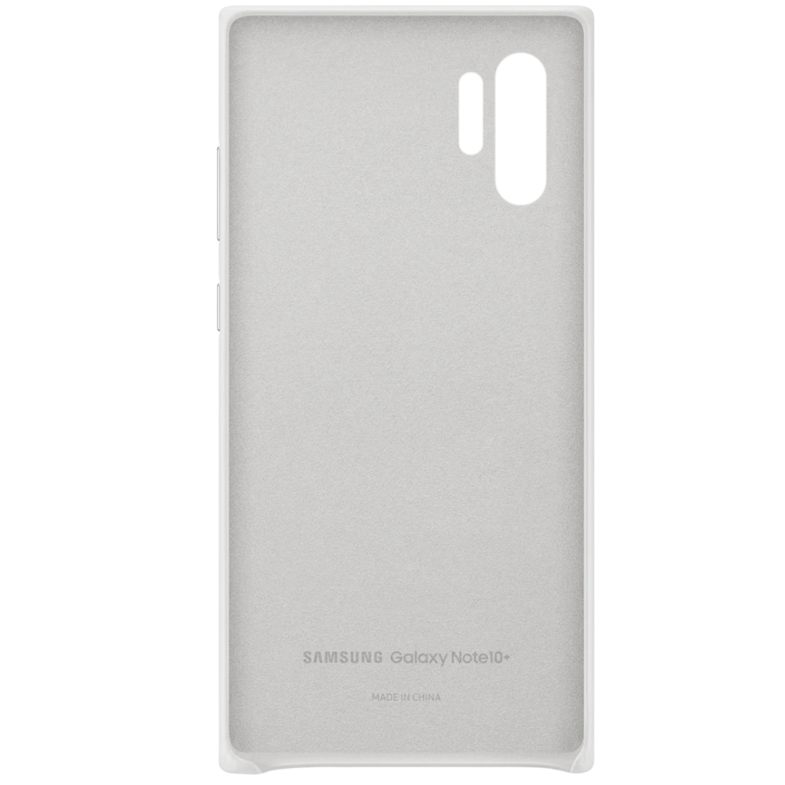 Capac protectie spate Samsung Leather Cover EF-VN975 pentru Galaxy Note 10 Plus (N975) White