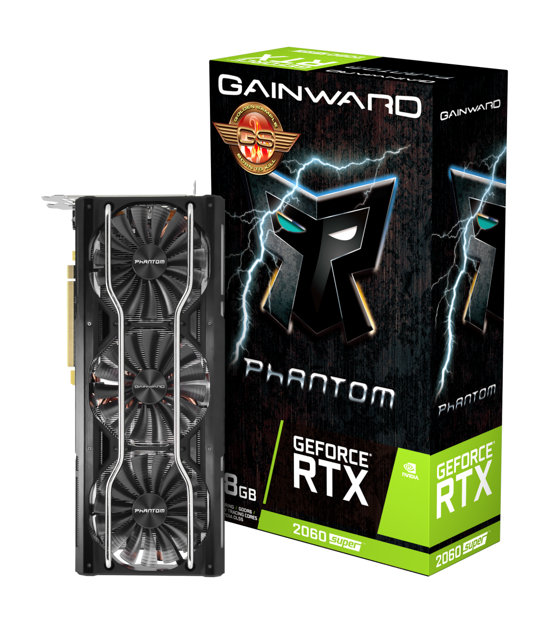 Placa Video Gainward GeForce RTX 2060 SUPER Phantom GS 8GB GDDR6 256 biti