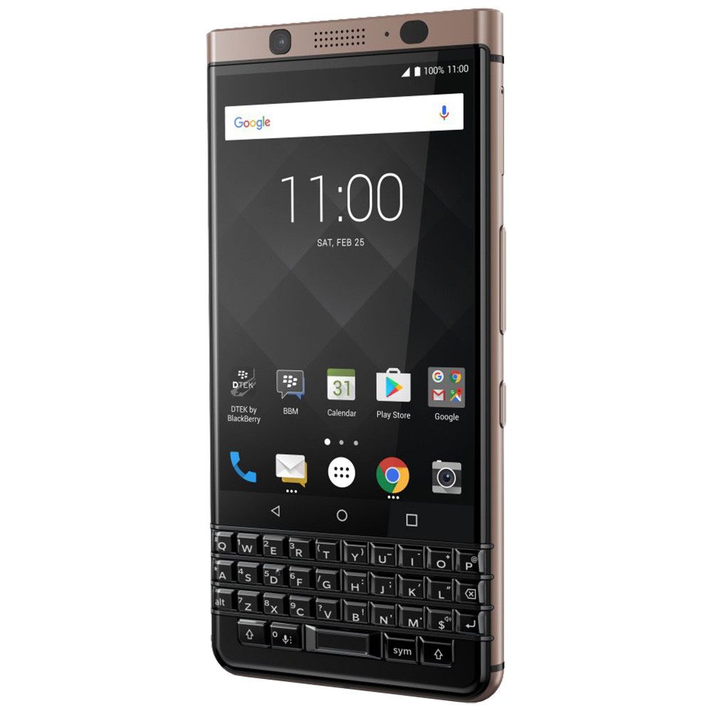 Telefon Mobil BlackBerry KEYone Qwerty 64GB Flash 4GB RAM Dual SIM 4G Bronze