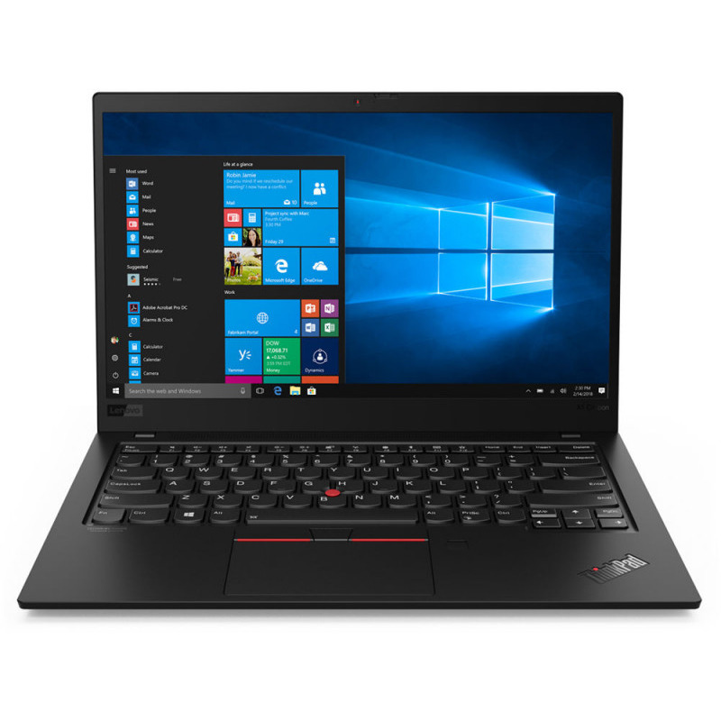 Ultrabook Lenovo ThinkPad X1 Carbon 7 14 Full HD Intel Core i5-8265U RAM 8GB SSD 256GB Windows 10 Pro Negru