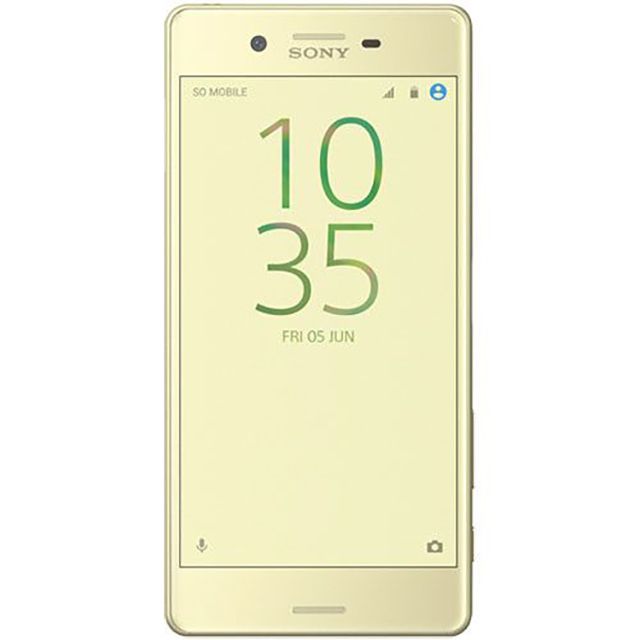 Telefon Mobil Sony Xperia X Performance F8131 32GB Flash 3GB RAM Single SIM 4G Lime Gold