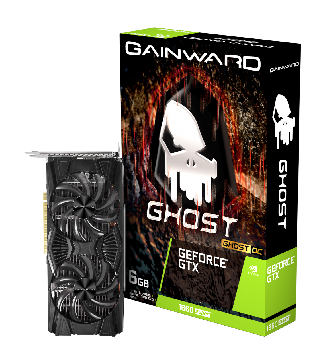Placa Video Gainward GeForce GTX 1660 SUPER Ghost OC 6GB GDDR6 192 biti