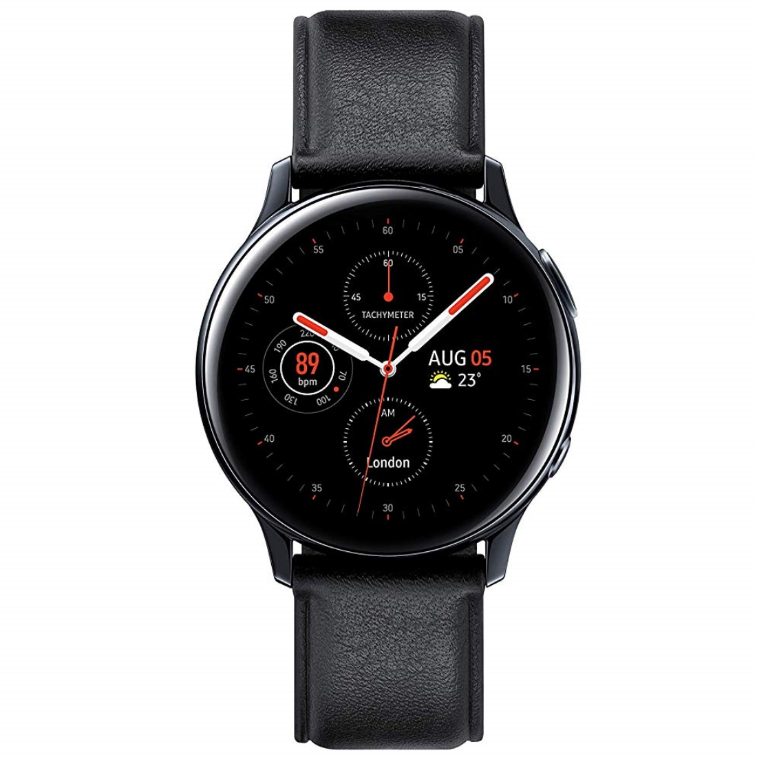 Smartwatch Samsung Galaxy Watch Active 2 R830 40mm Stainless Steel Black