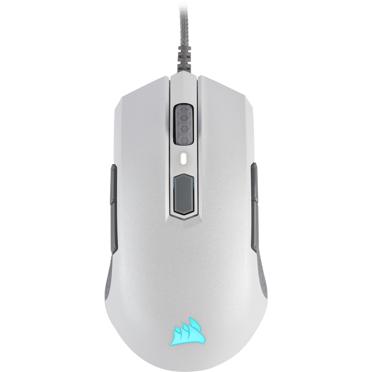 Mouse Gaming Corsair M55 RGB PRO Ambidextrous Multi-Grip White
