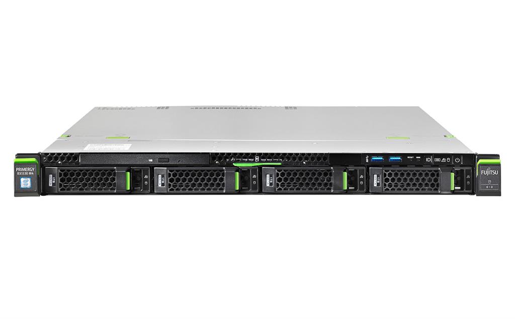 Server Fujitsu Primergy RX1330 M4 Intel Xeon E-2146G No HDD 16GB 4xLFF 450W + Windows Server 2019 Essentials