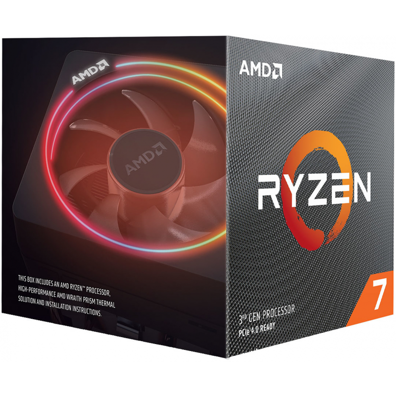 Procesor AMD Ryzen 7 3800X 3.9GHz box Wraith Prism Cooler