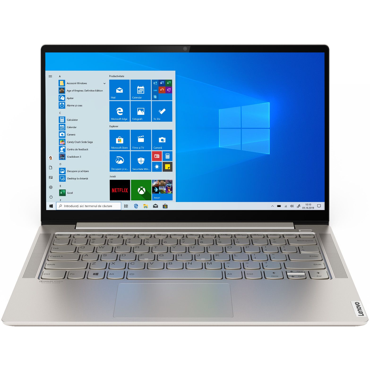 Ultrabook Lenovo Yoga S740 14 Full HD Intel Core i5-1035G4 RAM 8GB SSD 1TB Windows 10 Home Argintiu