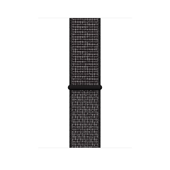 Curea Smartwatch Apple pentru Apple Watch 44mm Nike Band:Black Nike Sport Loop
