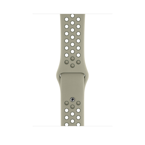 Curea Smartwatch Apple pentru Apple Watch 44mm Spruce Fog/Vintage Lichen Nike Sport Band - S/M & M/L (Seasonal Spring 2019)
