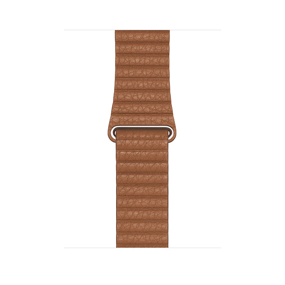 Curea Smartwatch Apple pentru Apple Watch 44mm Saddle Brown Leather Loop - Large