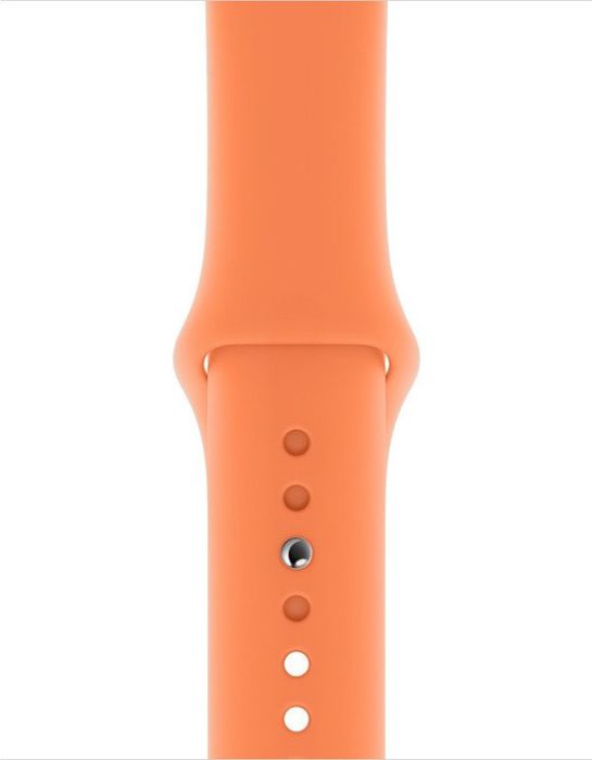 Curea Smartwatch Apple pentru Apple Watch 40mm Papaya Sport Band - S/M & M/L (Seasonal Spring2019)