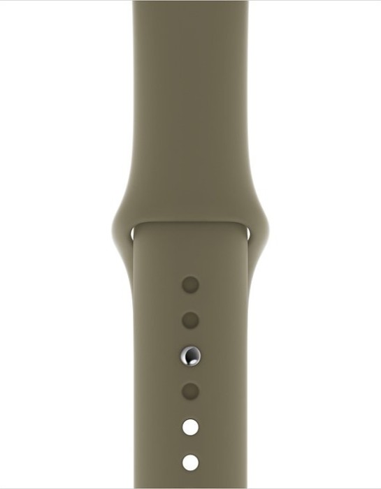 Curea Smartwatch Apple pentru Apple Watch 40mm Khaki Sport Band - S/M & M/L (Seasonal Winter2019)