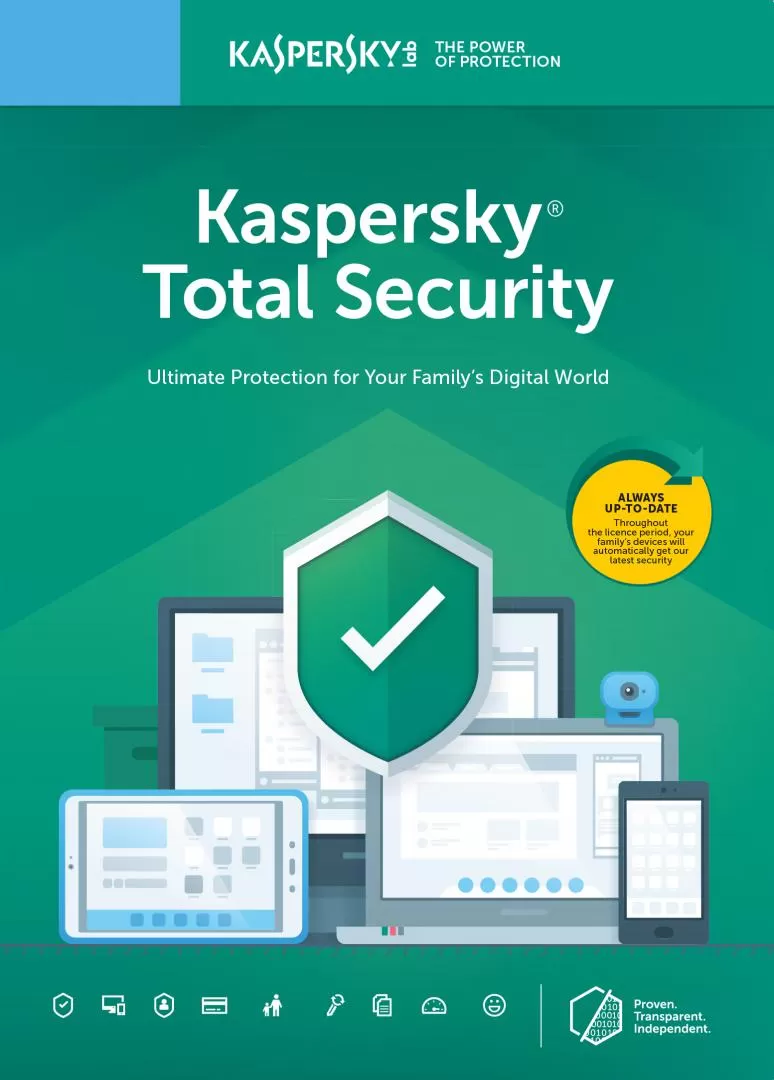 Kaspersky Total Security Licenta Electronica 1 an 4 echipamente New