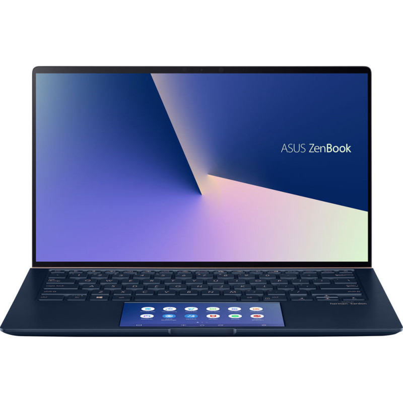 Ultrabook Asus ZenBook UX434FAC 14 Full HD Touch Intel Core i7-10510U RAM 16GB SSD 1TB Windows 10 Pro Albastru