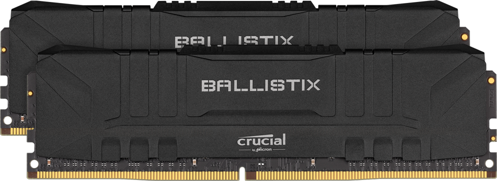 Memorie Desktop Micron Crucial Ballistix 32GB(2 x 16GB) DDR4 3200Mhz Black