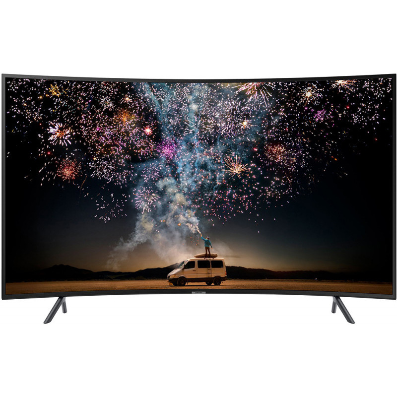 Televizor LED Samsung Smart TV UE49RU7302 Curbat 123cm 4K Ultra HD HDR Negru