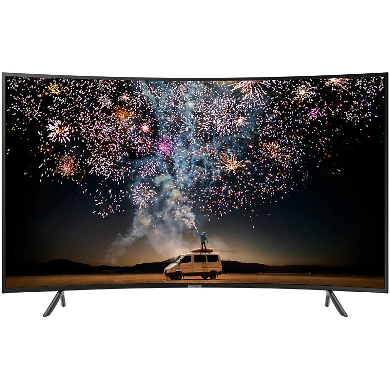 Televizor LED Samsung Smart TV UE65RU7372 Curbat 163cm 4K Ultra HD HDR Negru