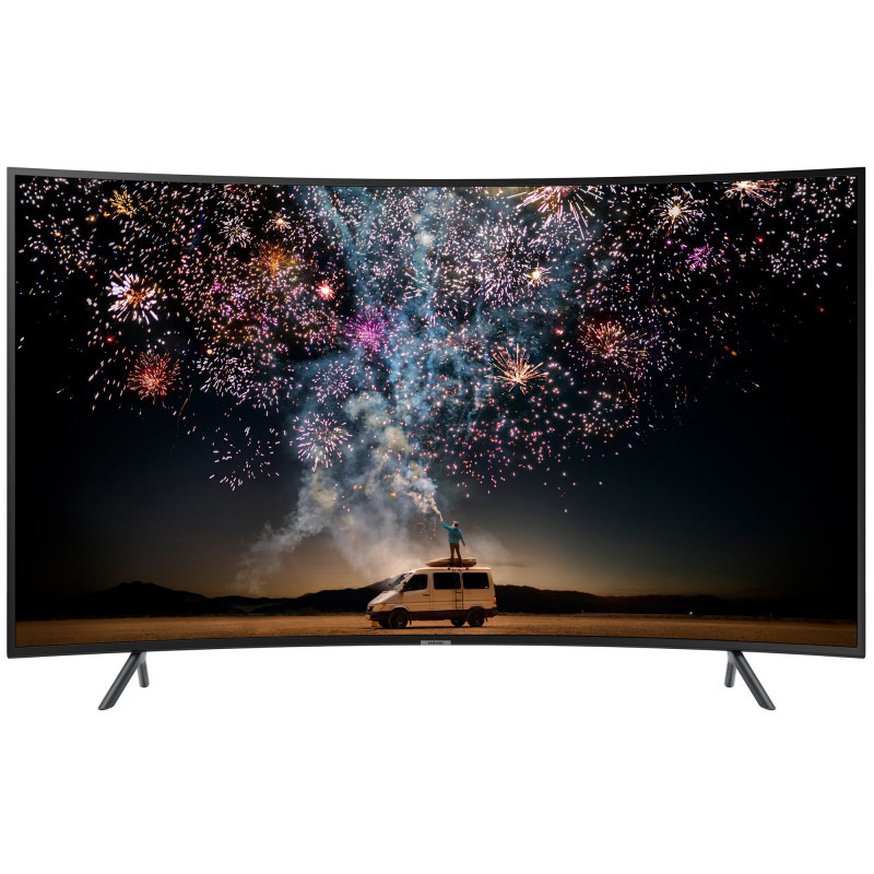 Televizor LED Samsung Smart TV UE65RU7302 Curbat 163cm 4K Ultra HD HDR Negru