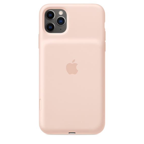 Husa cu acumulator Apple Smart Battery Case pentru iPhone 11 Pro Max - Pink Sand