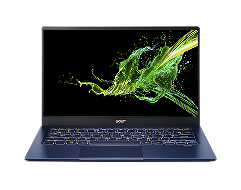 Ultrabook Acer Swift 5 SF514-54T 14 Full HD Touch Intel Core i7-1065G7 RAM 16GB SSD 1TB Windows 10 Home Albastru