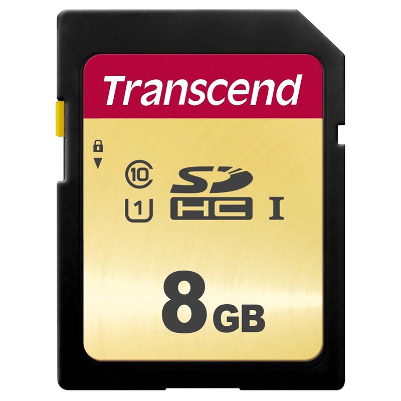 Card de memorie Transcend TS8GSDC500S microSDHC 8GB I C10 U1