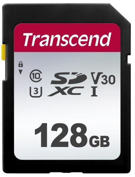 Card de memorie Transcend TS128GSDC300S microSDXC 128GB I C10 U3 V30