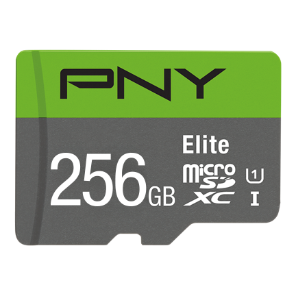 Card de memorie PNY microSDXC Elite 256GB Class 10 UHS-I U1