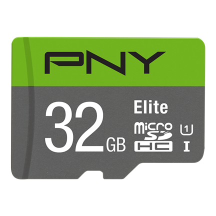 Card de memorie PNY microSDHC Elite 32GB Class 10 UHS-I U1 + adaptor