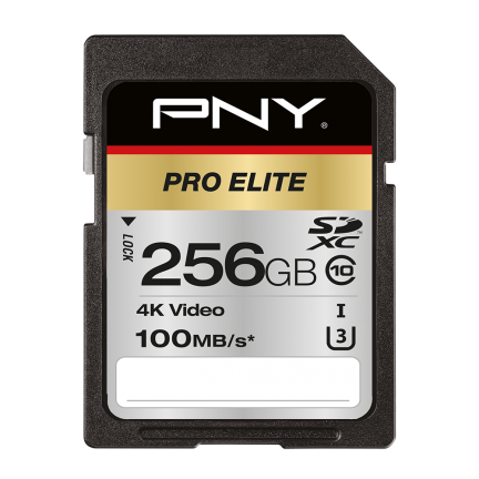 Card de memorie PNY PRO Elite SDXC 256GB Class 10 UHS-1 U3