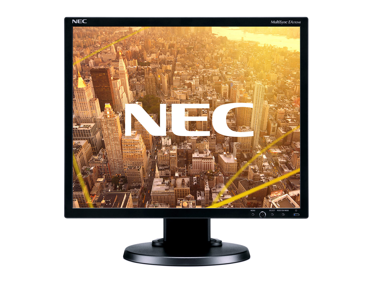 Monitor LED NEC EA193MI 19 6ms VGA DVI DisplayPort Negru