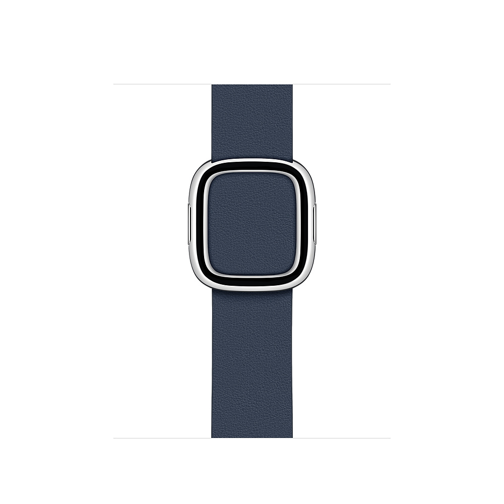 Curea Smartwatch Apple pentru Apple Watch 38/40mm Deep Sea Blue Modern Buckle - Medium