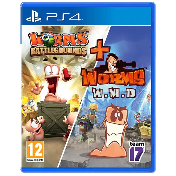 Worms battlegrounds + worms: wmd (doble pack) - ps4