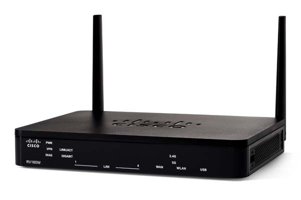 Router Cisco RV160W-E-K9-G5 WAN: 1xGigabit WiFi: a/b/g/n/ac