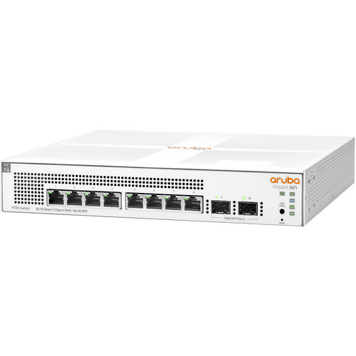 Switch hpe aruba instant on 1930 cu management 8x1000mbps rj45(poe) + 2xsfp
