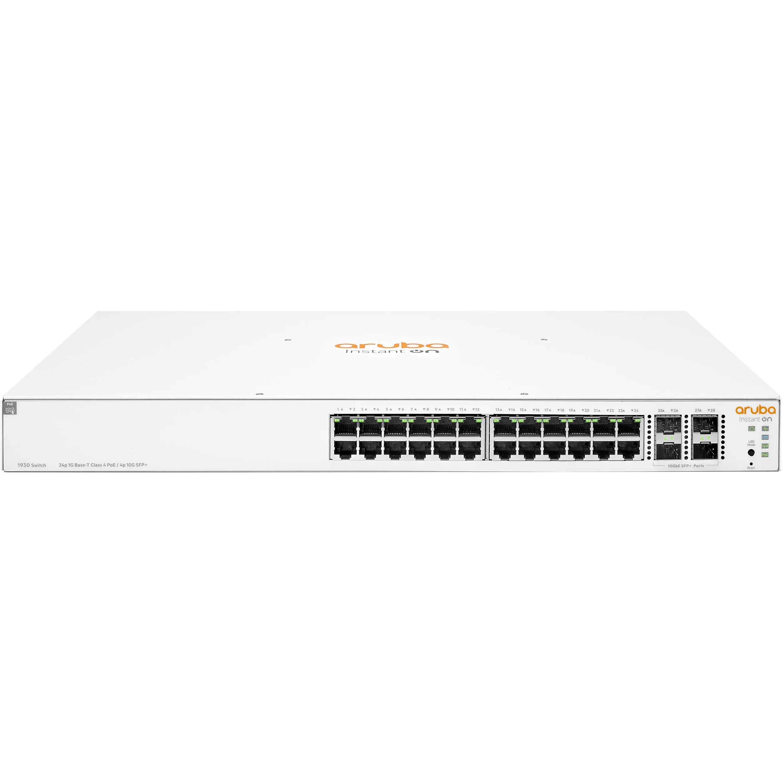 Switch HPE Aruba Instant On 1930 cu management 24x1000Mbps RJ45(PoE) +4xSFP+