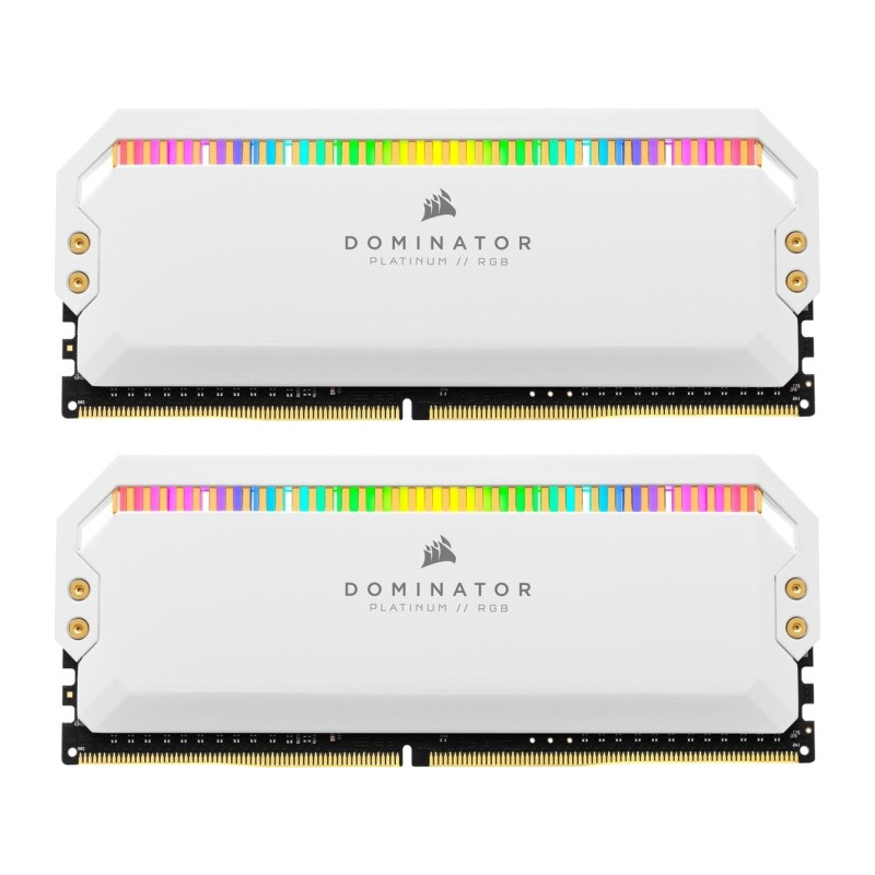 Memorie Desktop Corsair Dominator Platinum RGB White 32GB(2 x 16GB) DDR4 3200MHz CL16