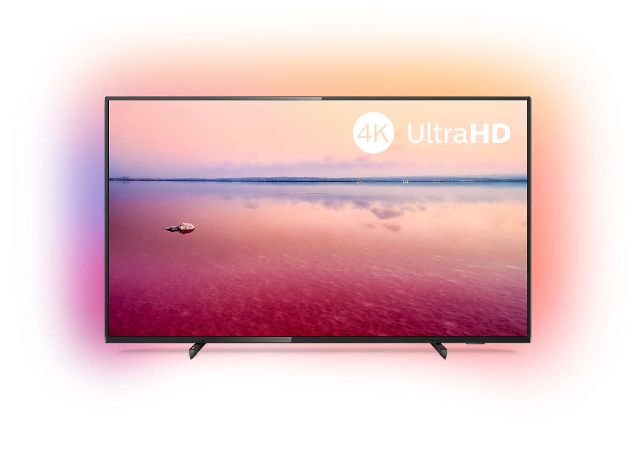 Televizor LED Philips Smart TV 43PUS6704/12 108cm 4K Ultra HD Negru