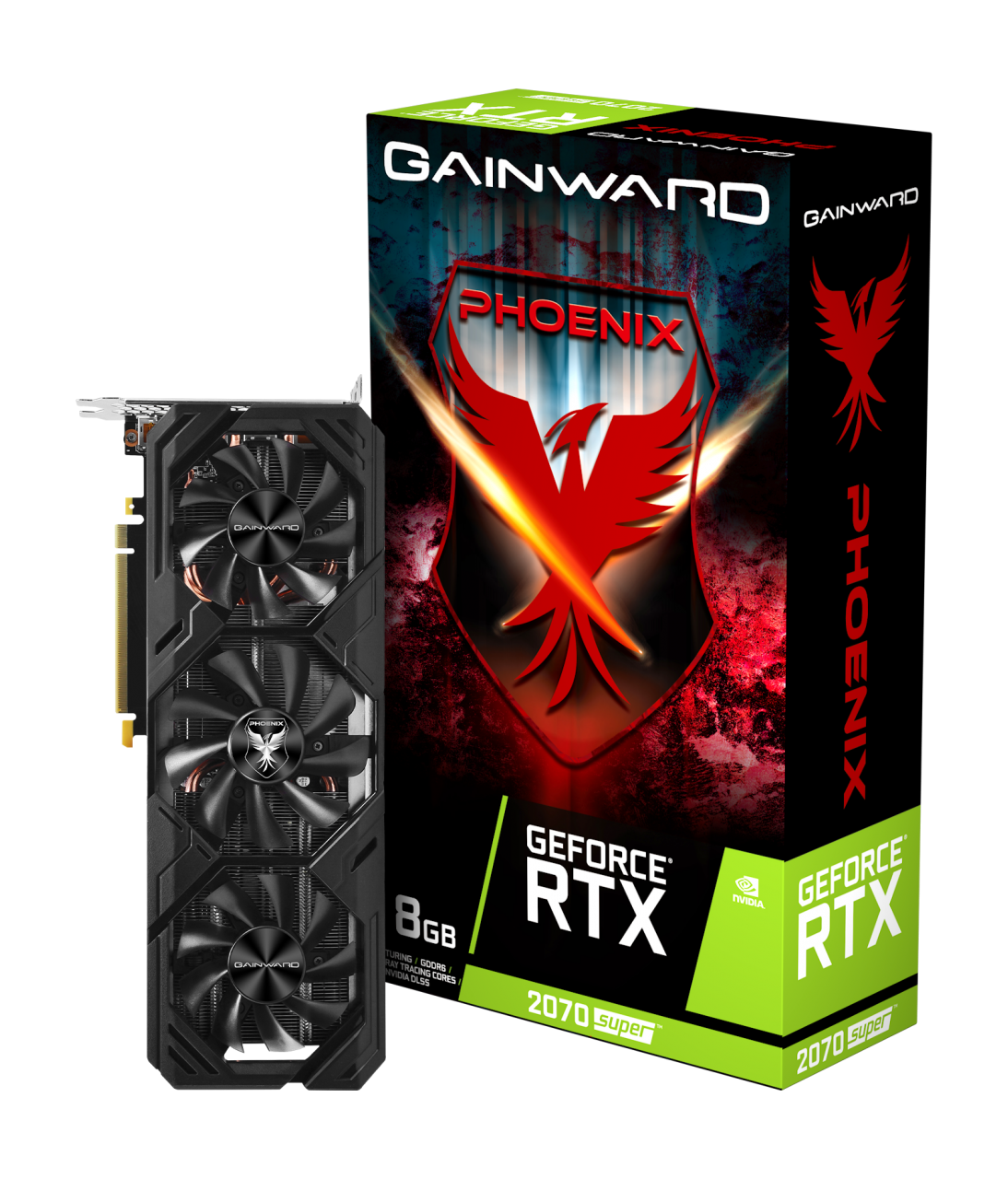 Placa Video Gainward GeForce RTX 2070 SUPER Phoenix V1 8GB GDDR6 256 biti