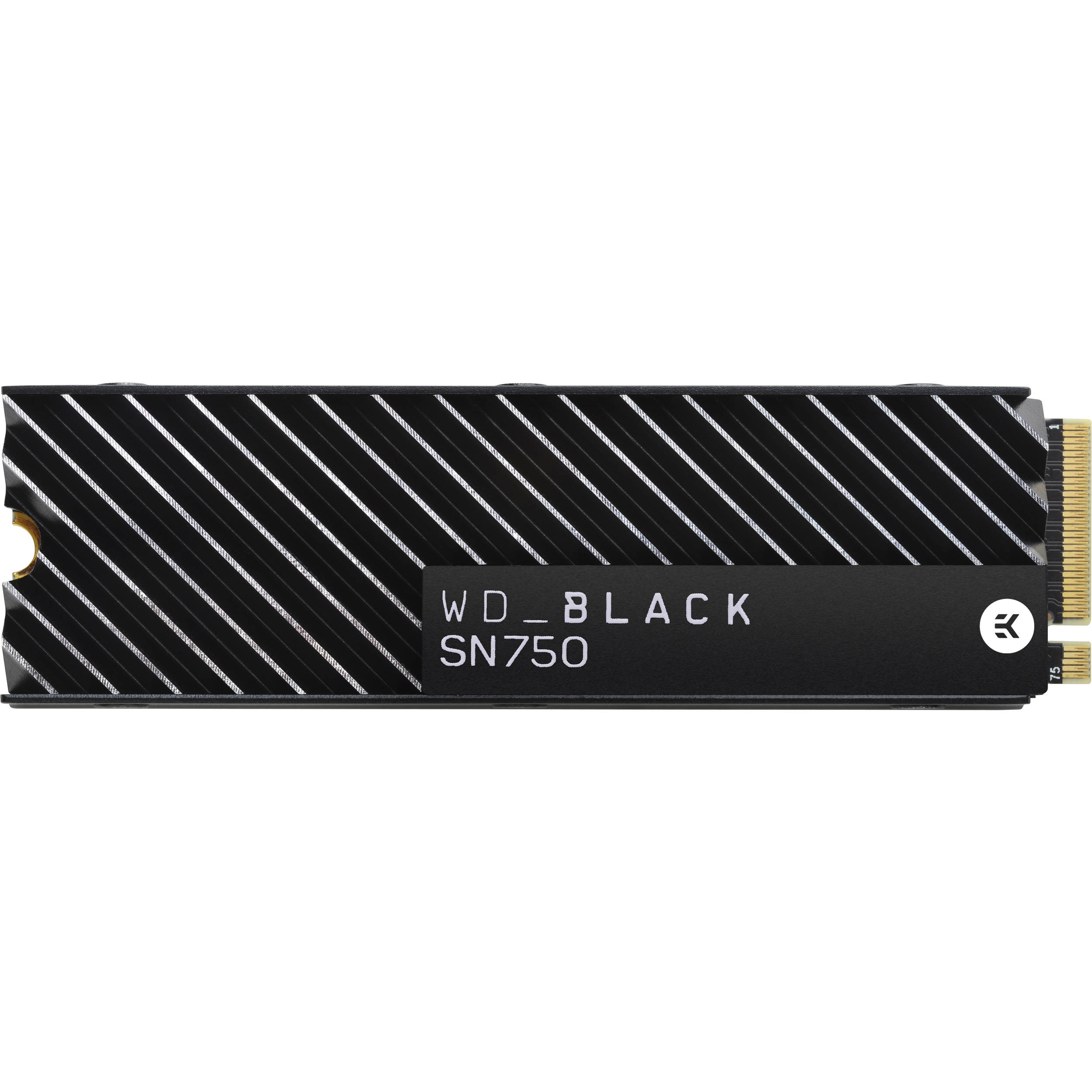 Hard Disk SSD Western Digital WD Black SN750 2TB M.2 2280 + Heatsink