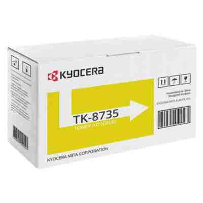 Cartus toner kyocera tk-8735y 40000 pagini yellow