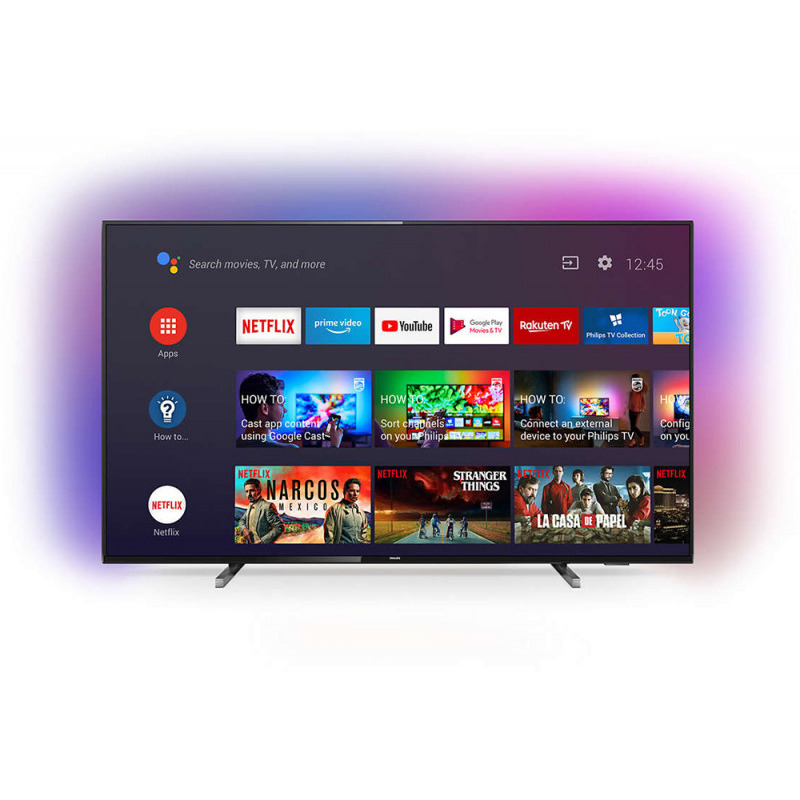Televizor led philips smart tv 55pus7805 139cm 4k uhd negru