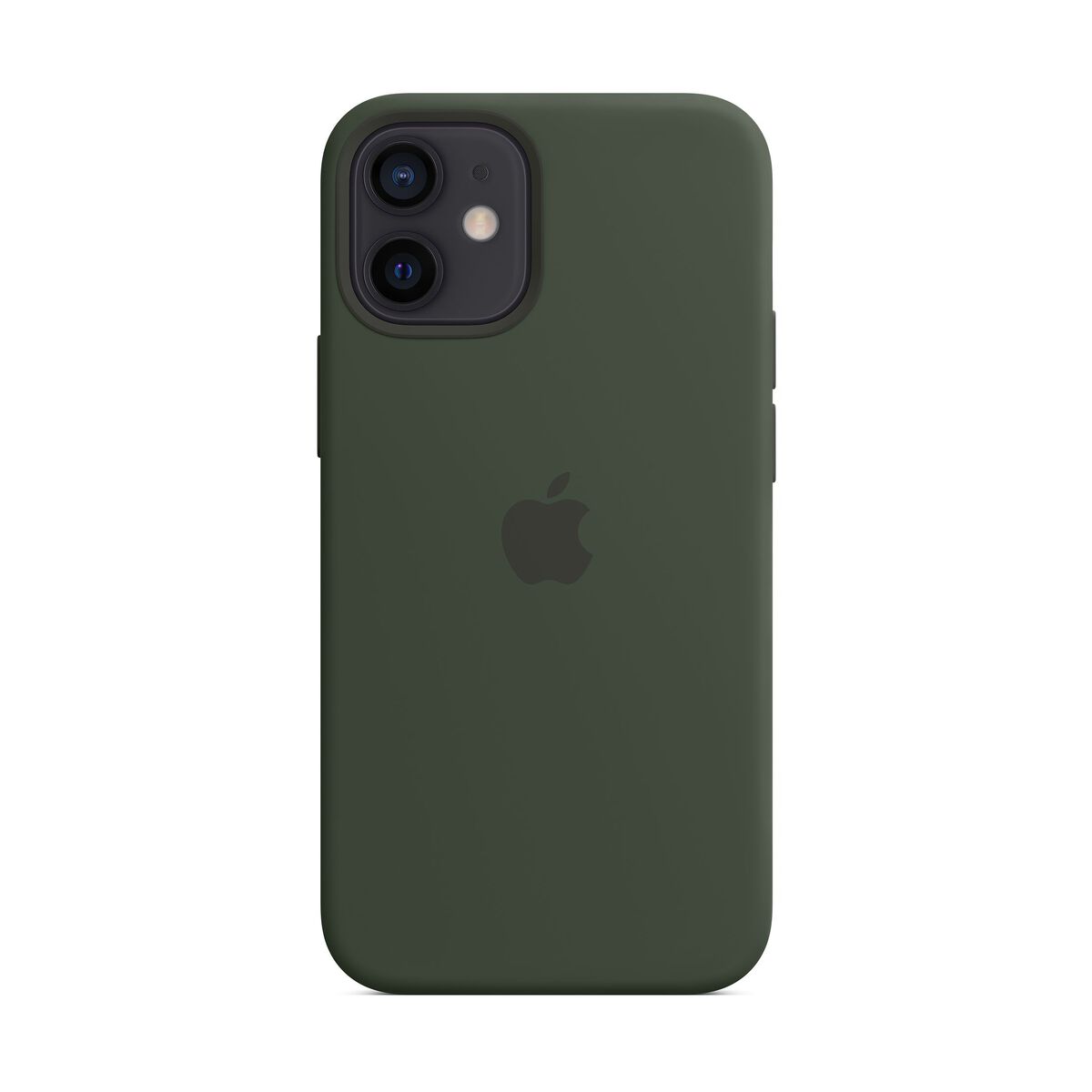 Capac protectie spate Apple Silicone Case MagSafe pentru iPhone 12 Mini Cypress Green