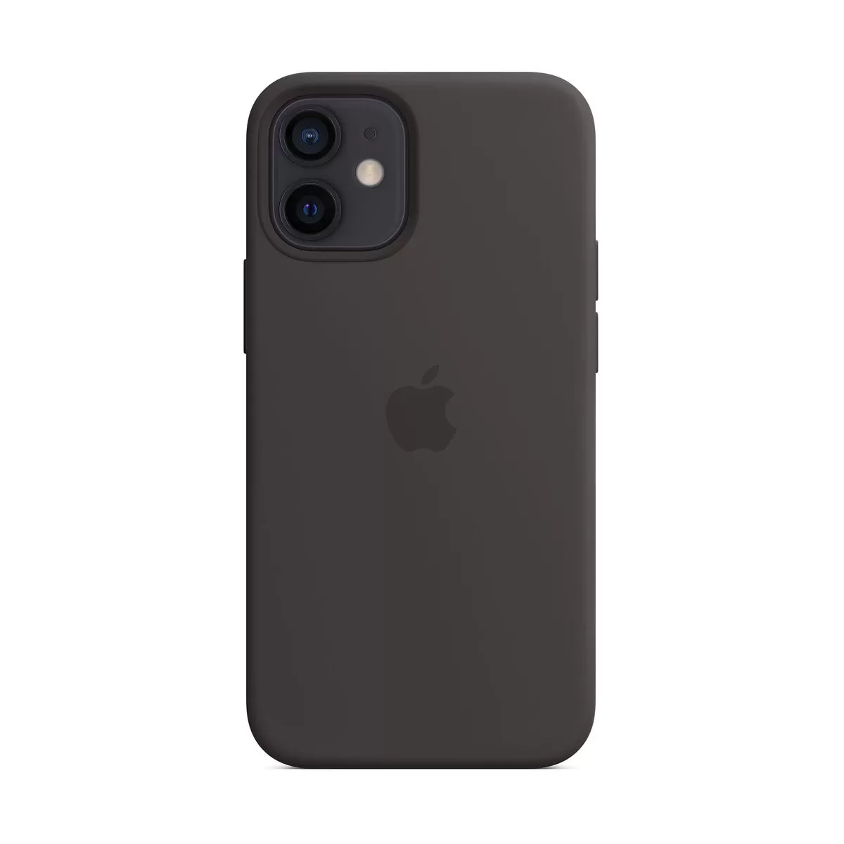 Capac protectie spate Apple Silicone Case MagSafe pentru iPhone 12 Mini Black